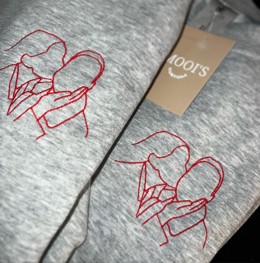 Line Art Sweater/Hoodie