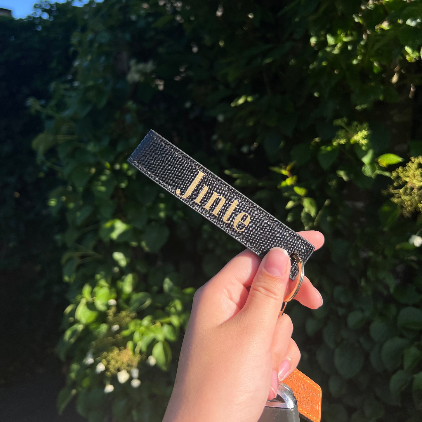 Sleutelhanger met Naam - Polsband