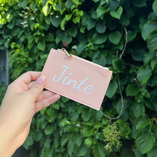 Kaarthouder Met Naam (Achterzijde)